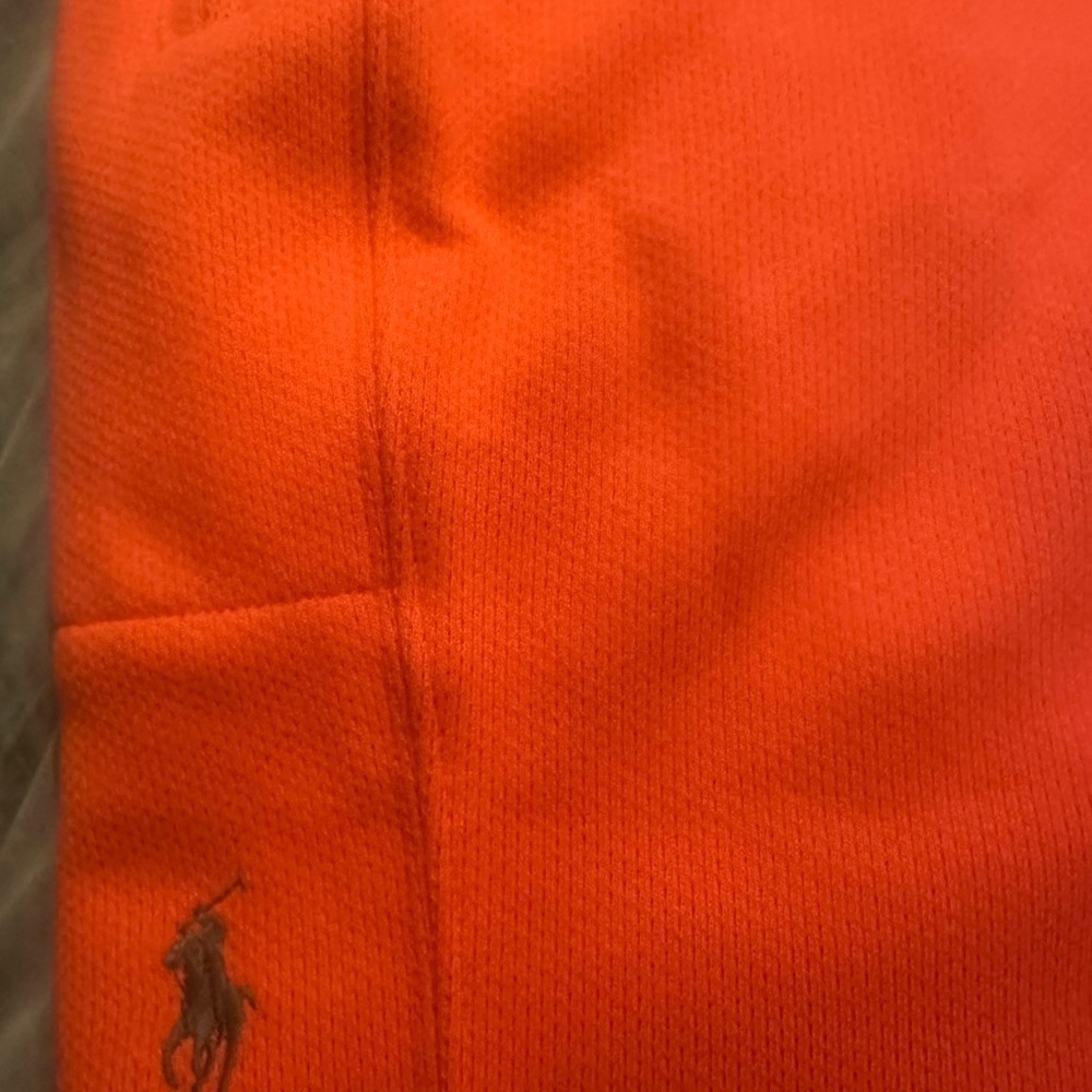 Men’s New Orange Ralph Lauren Terry Shorts Size XXL 2XL - Picture 6 of 11